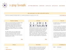 Tablet Screenshot of 3stepbreath.com